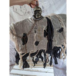 Scary skeleton prisoner hanging mini Halloween pro